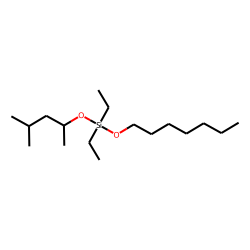 Silane, diethylheptyloxy(4-methylpent-2-yloxy)-