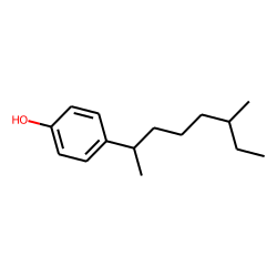 Phenol, 4-(1,5-dimethylheptyl)