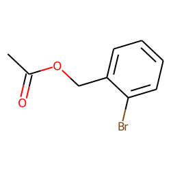 Acetic acid, (2-bromophenyl)methyl ester