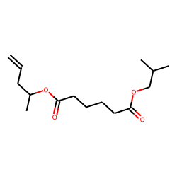 Adipic acid, isobutyl pent-4-en-2-yl ester