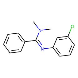 N,N-Dimethyl-N'-(3-chlorophenyl)-benzamidine