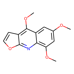 Furo[2,3-b]quinoline, 4,6,8-trimethoxy-