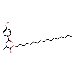 D-Alanine, N-(4-anisoyl)-, heptadecyl ester