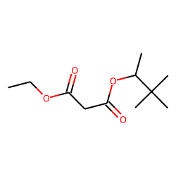 Malonic acid, 3,3-dimethylbut-2-yl ethyl ester