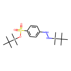 tert-Butyldimethylsilyl 4-(2-(tert-butyldimethylsilyl)hydrazino)benzenesulfonate