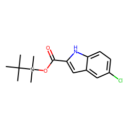 5-Chloro-1H-indole-2-carboxylic acid, tert-butyldimethylsilyl ester