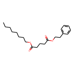 Glutaric acid, octyl phenethyl ester