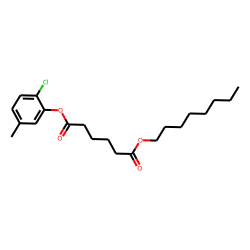 Adipic acid, 2-chloro-5-methylphenyl octyl ester