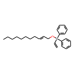 1-Diphenylethenylsilyloxyundec-2-ene