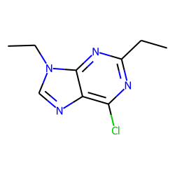 9H-purine, 6-chloro-2,9-diethyl
