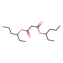 Malonic acid, di(3-hexyl) ester