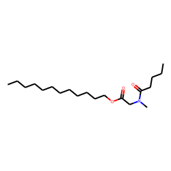 Sarcosine, N-valeryl-, dodecyl ester