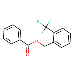 Benzoic acid, (2-(trifluoromethyl)phenyl)methyl ester