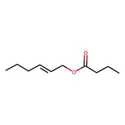 Butanoic acid, 2-hexenyl ester, (E)-