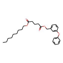 Glutaric acid, nonyl 3-phenoxybenzyl ester
