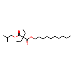 Diethylmalonic acid, decyl isobutyl ester