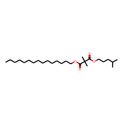Dimethylmalonic acid, isohexyl pentadecyl ester