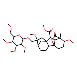 16«alpha»,17-dihydroxy-16,17-dihydroGA4-17-O-«beta»-D-glucopyranoside, permethylated