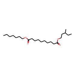 Sebacic acid, heptyl 3-methylpentyl ester