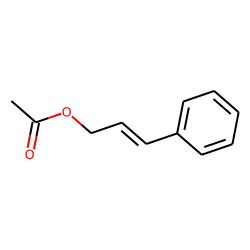 Acetic acid, cinnamyl ester