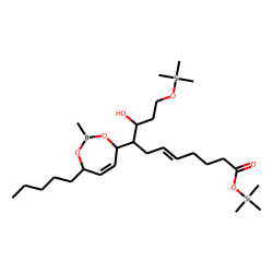 Thromboxane B2, reduced, methaneboronate, bis-TMS