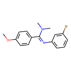 N,N-Dimethyl-N'-(3-bromophenyl)-p-methoxybenzamidine