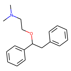 (2-Dimethylamino)ethyl-1,2-diphenylethyl ether (from Bibenzonium bromide)