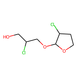 2-Chloro-3-(3-chloro-tetrahydro-furan-2-yloxy)-propan-1-ol