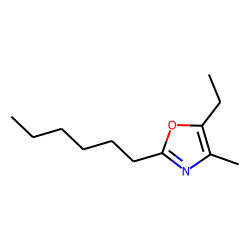 2-hexyl-4-methyl-5-ethyloxazole