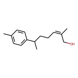 6-(p-Tolyl)-2-methyl-2-heptenol, trans-