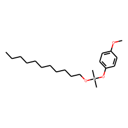 Silane, dimethyl(4-methoxyphenoxy)undecyloxy-