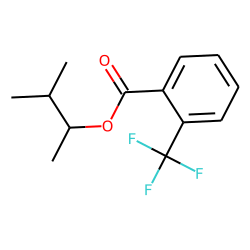 2-Trifluoromethylbenzoic acid, 3-methylbut-2-yl ester