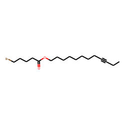 5-Bromovaleric acid, dodec-9-ynyl ester