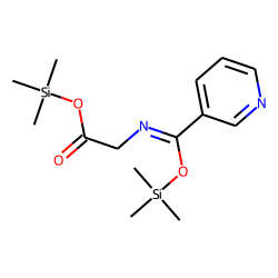 Nicotinuric acid, TMS