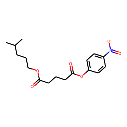 Glutaric acid, isohexyl 4-nitrophenyl ester