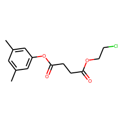 Succinic acid, 2-chloroethyl 3,5-dimethylphenyl ester