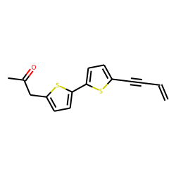 5-methylaceto-5'-(3-buten-1-ynil)-2,2'-bithienyl