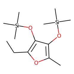 [(2-Ethyl-5-methylfuran-3,4-diyl)bis(oxy)]bis(trimethylsilane)