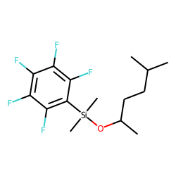 5-Methylhexan-2-ol, dimethylpentafluorophenylsilyl ether