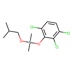 Silane, dimethyl(2,3,6-trichlorophenoxy)isobutoxy-