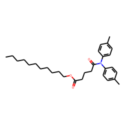 Glutaric acid, monoamide, N,N-di(4-methylphenyl)-, undecyl ester
