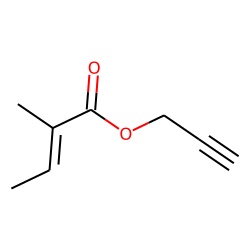 Prop-2-ynyl (E)-2-methylbut-2-enoate
