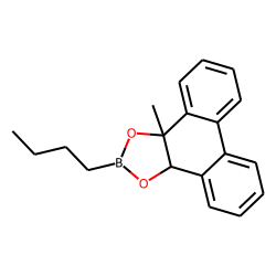 cis-Phenanthrene, 9,10-dihydro-9-methyl-9,10-diol, butylboronate