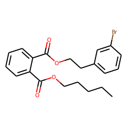 Phthalic acid, 2-(3-bromophenyl)ethyl pentyl ester