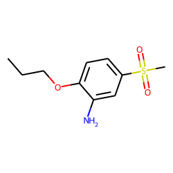 Aniline, 5-(methylsulfonyl)-2-propoxy-