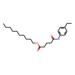 Glutaric acid, monoamide, N-(4-ethylphenyl)-, decyl ester