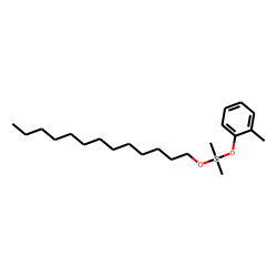 Silane, dimethyl(2-methylphenoxy)tridecyloxy-