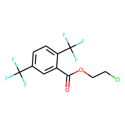 2,5-Di(trifluoromethyl)benzoic acid, 2-chloroethyl ester