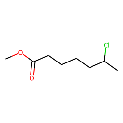6-Chloroheptanoic acid, methyl ester