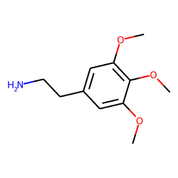 Benzeneethanamine, 3,4,5-trimethoxy-